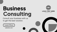 Abstract and Shapes Business Consult Animation