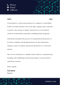 Generic Circuit Business Letterhead