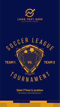 Soccer League Facebook Story