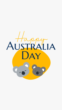 Happy Australia Day Facebook Story