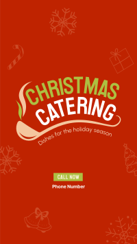 Christmas Catering Facebook Story