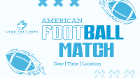 American Football Match Video