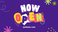 Now Open Generic Animation