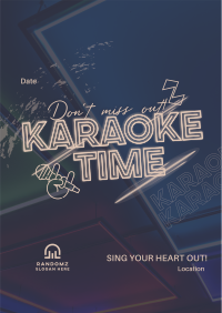 Join Karaoke Time Flyer