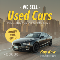 Used Car Sale Linkedin Post Image Preview