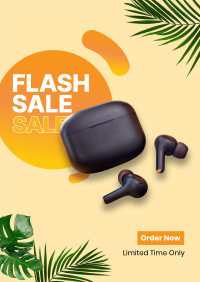 Organic Flash Sale Poster