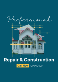 Repair and Construction Poster