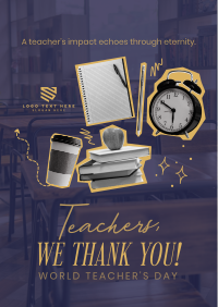 Professor Teacher's Day Flyer