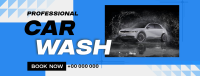 Professional Car Wash Services Facebook Cover