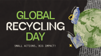 Global Recycling Day Animation