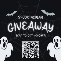 Spooktacular Giveaway Promo Instagram Post