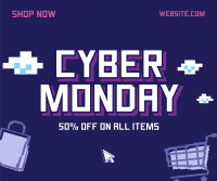 Pixel Cyber Monday Facebook Post