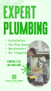 Expert Plumbing TikTok Video