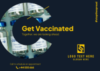 Full Vaccine Postcard Design