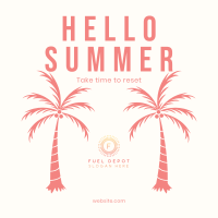 Time For Summer Instagram Post Image Preview