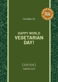 Vegetarian Day Poster