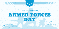 Armed Forces Day Greetings Twitter Post