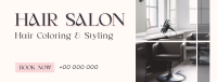 Hair Styling Salon Facebook Cover