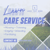 Lawn Care Maintenance Linkedin Post Design