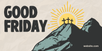 Good Friday Calvary Twitter Post