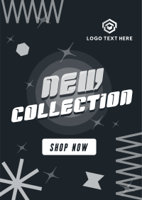 Digital Gradient New Collection Poster