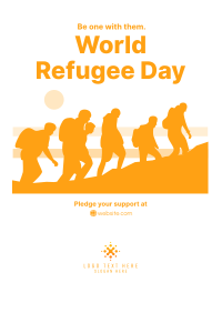 Refugee March Flyer