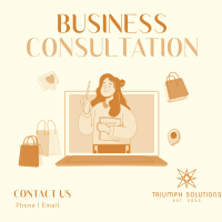 Online Business Consultation Linkedin Post Image Preview