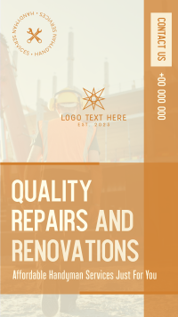 Quality Repairs and Renovations Video