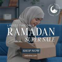 Ramadan Shopping Sale Instagram Post Design