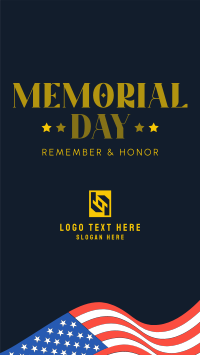 In Honor of Memorial Day Instagram Reel Image Preview