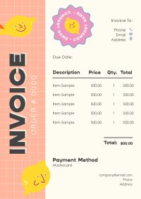 Creative Design Business Invoice Design