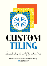 Custom Tiles Flyer