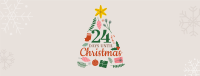 Jolly Christmas Countdown Facebook Cover