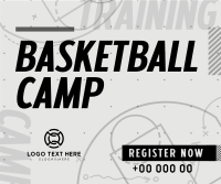 Basketball Sports Camp Facebook Post