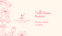 Floral Ornaments Business Card