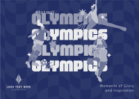 The Olympics Greeting Postcard