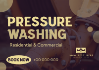 Pressure Wash Service Postcard