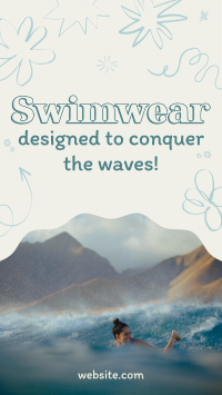 Swimwear For Surfing Facebook Story