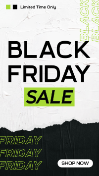 Black Fri-Yay Instagram Story