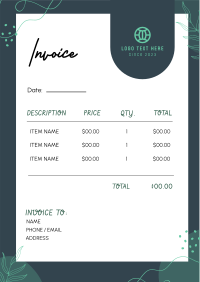 Clean Modern Invoice