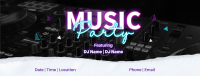 Live Music Party Facebook Cover Design