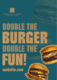 Burger Day Promo Poster