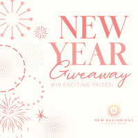 Circle Swirl New Year Giveaway Instagram Post Image Preview