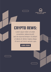 Cryptocurrency Breaking News Poster