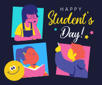 Student's day Window Facebook Post