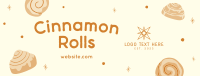 Quirky Cinnamon Rolls Facebook Cover