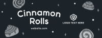 Quirky Cinnamon Rolls Facebook Cover Design