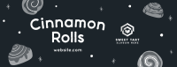 Quirky Cinnamon Rolls Facebook Cover Image Preview