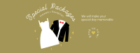 Tuxedo and Gown Facebook Cover Image Preview