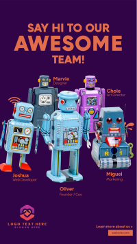 Team Bots Facebook Story